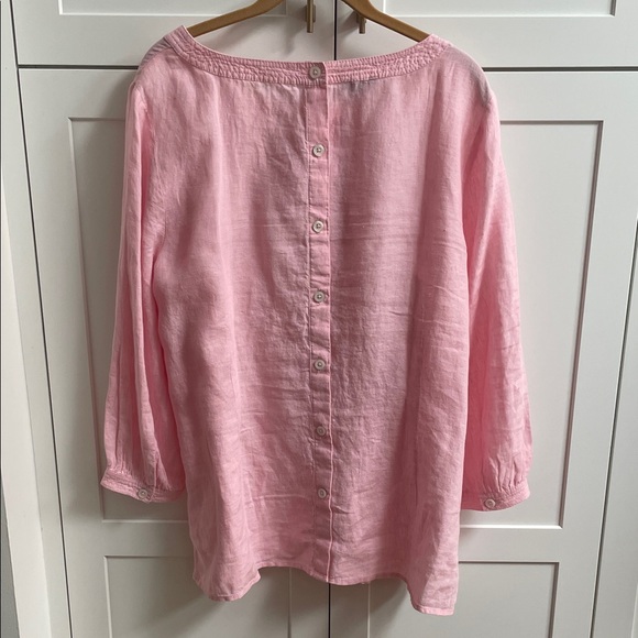 Talbots Linen Top - Picture 3 of 3